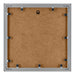 Tucson Aluminium Cadre Photo 50x50cm Argent Brossé Arriere | Yourdecoration.fr