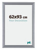 Tucson Aluminium Cadre Photo 62x93cm Argent Brossé De Face Mesure | Yourdecoration.fr