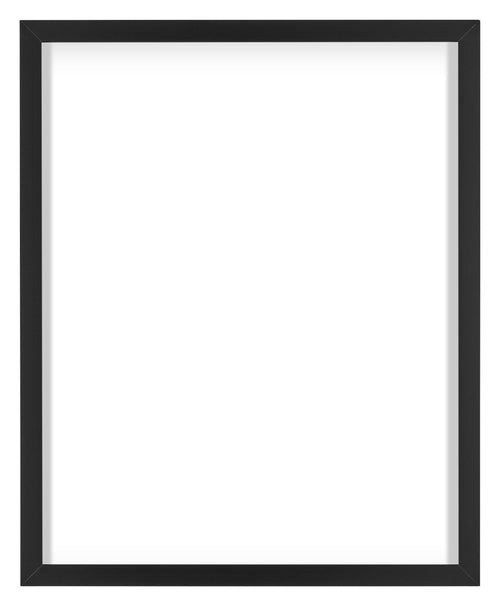 Virginia Aluminium Cadre Photo 24x30cm Noir De Face | Yourdecoration.fr