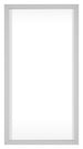 Virginia Aluminium Cadre Photo 40x80cm Blanc De Face | Yourdecoration.fr