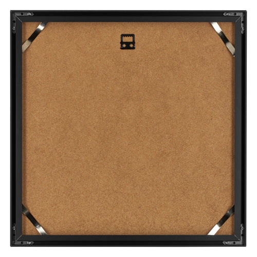 Virginia Aluminium Cadre Photo 50x50cm Noir Arriere | Yourdecoration.fr