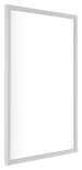 Virginia Aluminium Cadre Photo 50x70cm Blanc De Face Oblique | Yourdecoration.fr