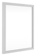 Virginia Aluminium Cadre Photo 55x55cm Blanc De Face Oblique | Yourdecoration.fr
