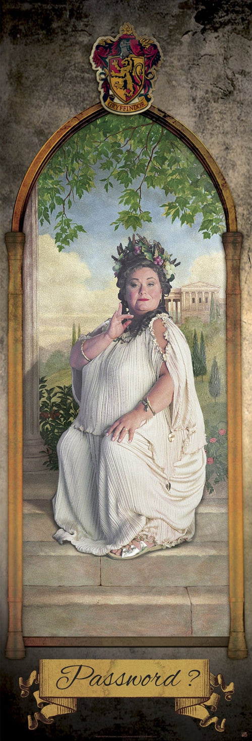 Abystyle Harry Potter Door Affiche The Fat Lady Affiche 53X158cm | Yourdecoration.fr