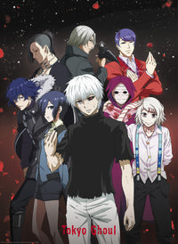 Tokyo Ghoul Group Affiche 38X52cm | Yourdecoration.fr