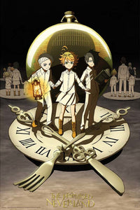 ABYstyle The Promised Neverland Group Affiche Art 61x91,5cm | Yourdecoration.fr