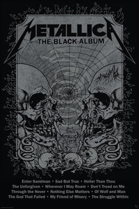 Poster Metallica Black Album 61x91 5cm Abystyle GBYDCO433 | Yourdecoration.fr