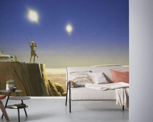 Komar Star Wars Classic RMQ Mos Eisley Edge Papier Peint Intissé 500x250cm 10 bandes ambiance | Yourdecoration.fr