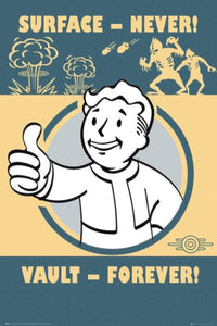 GBeye Fallout 4 Vault Forever Affiche 61x91,5cm | Yourdecoration.fr