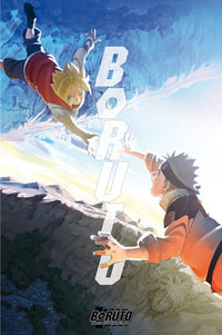 Gbeye GBYDCO075 Boruto And Naruto Affiche Poster 61x 91-5cm | Yourdecoration.fr