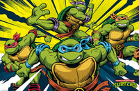 Gbeye GBYDCO115 Tmnt Turtles In Action Affiche Poster 61x 91-5cm | Yourdecoration.fr