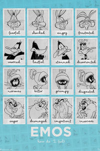 gbeye gbydco144 looney tunes moods affiche poster61x91 5cm | Yourdecoration.fr