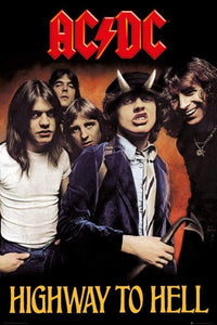 GBeye AC DC Highway to Hell Affiche 61x91,5cm | Yourdecoration.fr