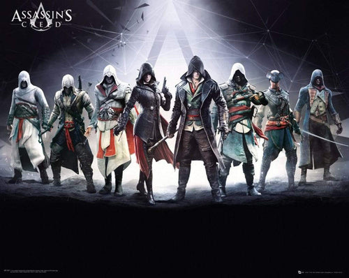 GBeye Assassins Creed Characters Affiche 50x40cm | Yourdecoration.fr