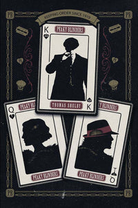 GBeye Peaky Blinders Cards Affiche Art 61x91,5cm | Yourdecoration.fr