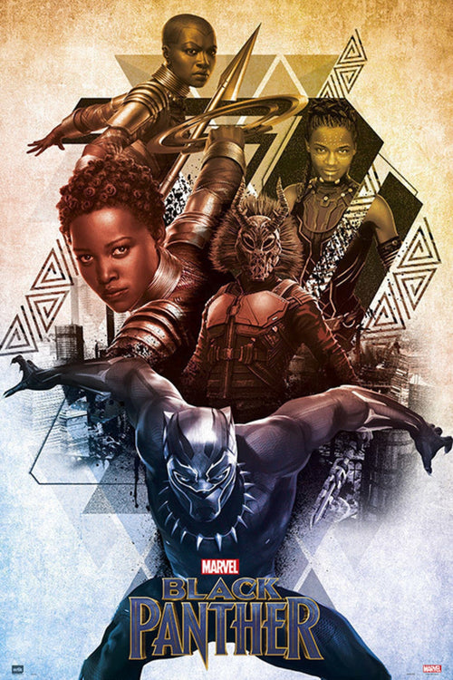 Grupo Erik GPE5190 Marvel Black Panther Affiche 61X91,5cm | Yourdecoration.fr