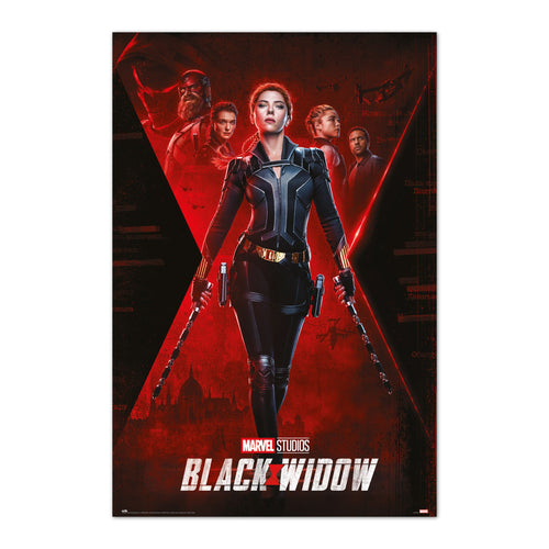 Grupo Erik GPE5574 Marvel Black Widow Affiche 61X91,5cm | Yourdecoration.fr