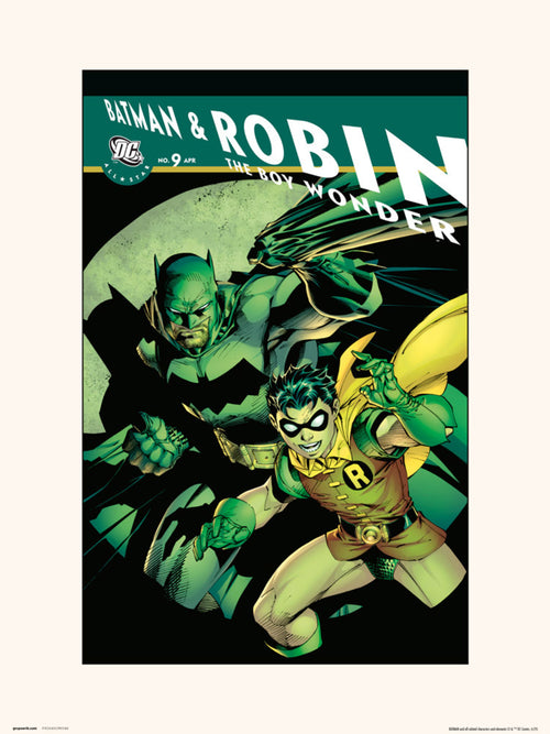 Grupo Erik Dc Comics Batman And Robin Tbw 9 Affiche Art 30X40cm | Yourdecoration.fr