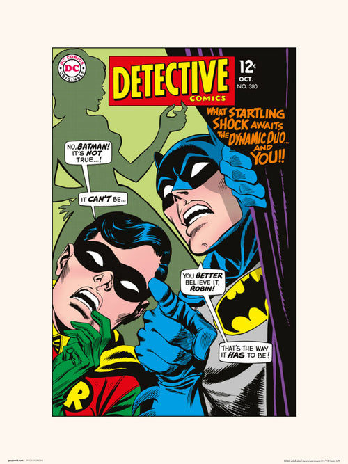 Grupo Erik Dc Detective Comics 380 Affiche Art 30X40cm | Yourdecoration.fr