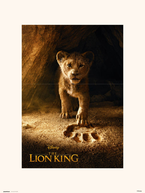 Grupo Erik Disney The Lion King Simba Real Action Affiche Art 30X40cm | Yourdecoration.fr