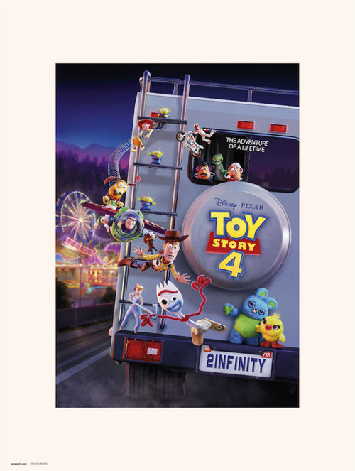 Grupo Erik Disney Toy Story 4 To Infinity Affiche Art 30X40cm | Yourdecoration.fr