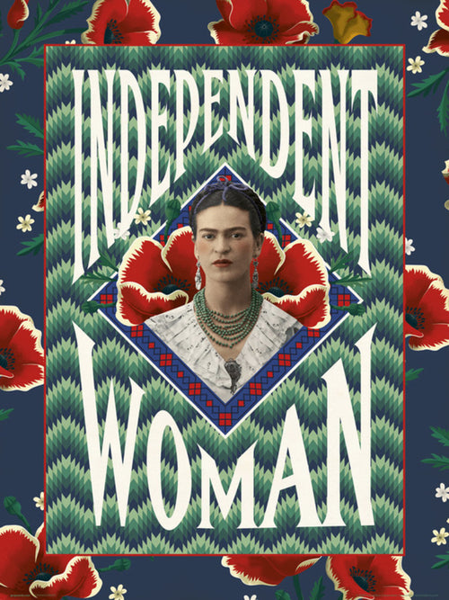 Grupo Erik Frida Kahlo Independent Woman Affiche Art 30X40cm | Yourdecoration.fr