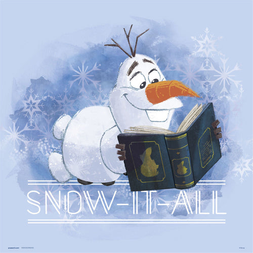 Grupo Erik Frozen In My Natural Element Affiche Art 30X30cm | Yourdecoration.fr