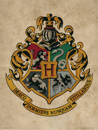 Grupo Erik Harry Potter Hogwarts Crest Affiche Art 30X40cm | Yourdecoration.fr