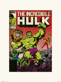 Grupo Erik Marvel Hulk 314 Affiche Art 30X40cm | Yourdecoration.fr