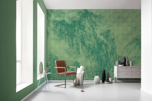 Komar Montagnes Papier Peint Intissé 400x280cm 8 bandes ambiance | Yourdecoration.fr