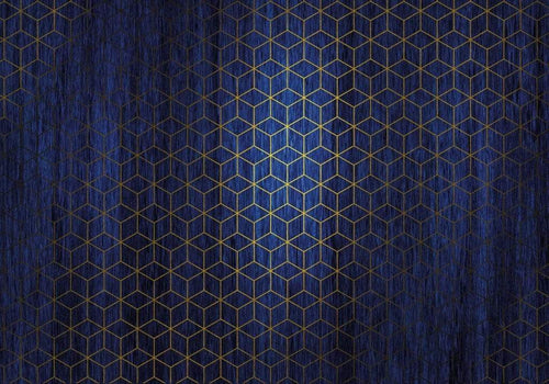 Komar Mystique Bleu Papier Peint Intissé 400x280cm 8 bandes | Yourdecoration.fr
