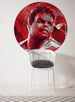 Komar Avengers Painting Hulk Papier Peint Adhésif 125x125cm Rond ambiance | Yourdecoration.fr