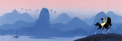Komar Mulan Hills Papier Peint Intissé 300x100cm 6 bandes | Yourdecoration.fr
