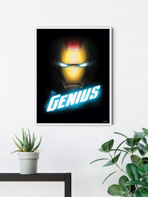 Komar Avengers The Genius affiche art 40x50cm Sfeer | Yourdecoration.fr