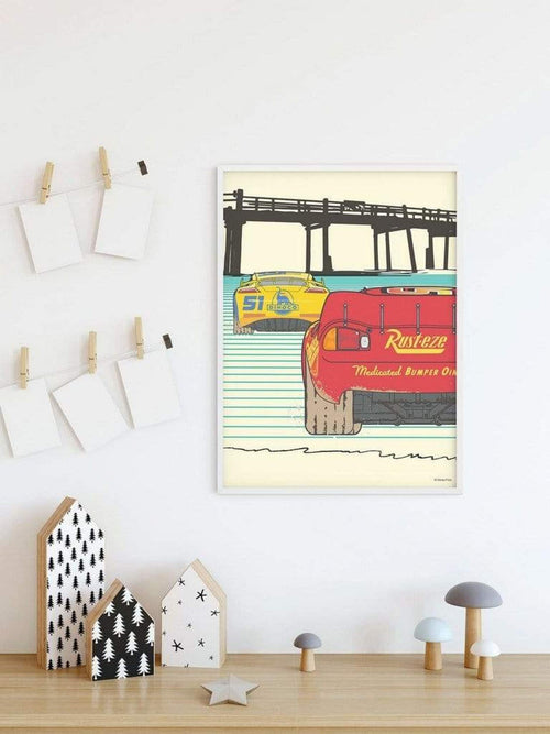 Komar Cars Strengthen Together affiche art 30x40cm Sfeer | Yourdecoration.fr