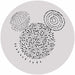 Komar Intisse Papier Peint Dd1 040 Mickey Stipple Art | Yourdecoration.fr