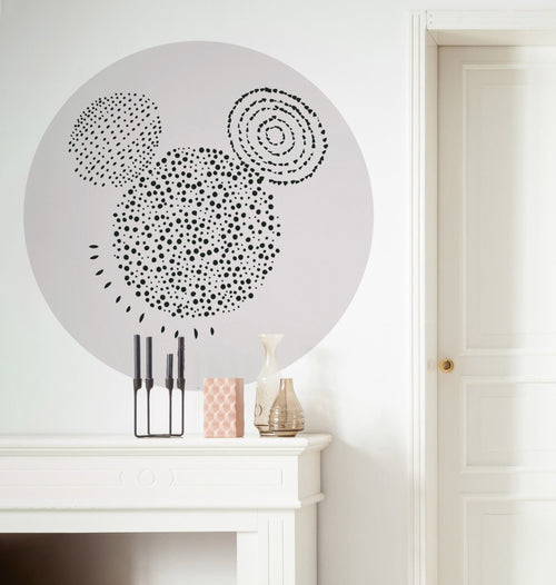 Komar Intisse Papier Peint Dd1 040 Mickey Stipple Art Interieur | Yourdecoration.fr