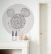 Komar Intisse Papier Peint Dd1 040 Mickey Stipple Art Interieur | Yourdecoration.fr