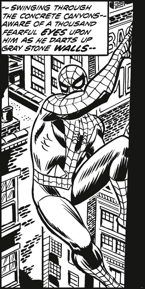 Komar Intisse Papier Peint Iadx2 085 Spider Man Classic Climb | Yourdecoration.fr