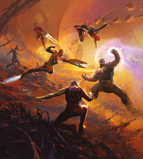 Komar Intisse Papier Peint Iadx5 084 Avengers Epic Battle Titan | Yourdecoration.fr