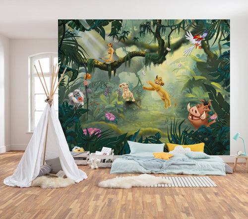 Komar Intisse Papier Peint Iadx7 004 Lion King Hakuna Matata Interieur | Yourdecoration.fr