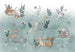 Komar Intisse Papier Peint Iadx8 022 Before The Bloom | Yourdecoration.fr