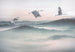Komar Intisse Papier Peint Inx8 083 Mystic Cranes | Yourdecoration.fr