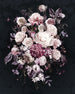 Komar Intisse Papier Peint X4 1018 Bouquet Noir | Yourdecoration.fr