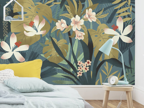 Komar Intisse Papier Peint X7 1013 Enchanted Jungle Int Detail | Yourdecoration.fr