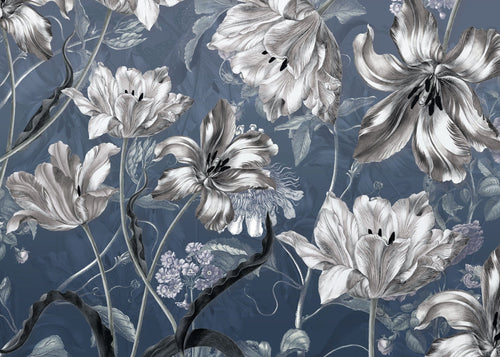 Komar Intisse Papier Peint X7 1041 Merian Blue | Yourdecoration.fr