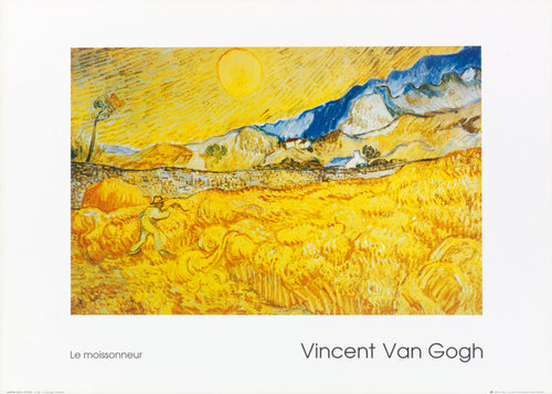 Vincent Van Gogh Il Mietitore affiche art 70x50cm | Yourdecoration.fr