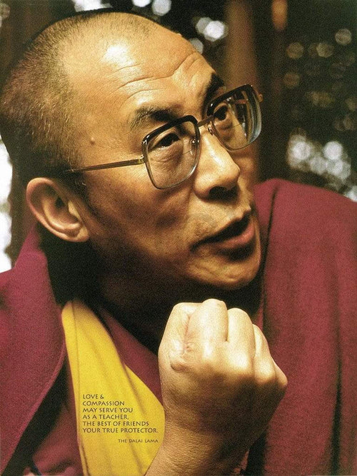 Liby  Dalai Lama affiche art 48x70cm | Yourdecoration.fr