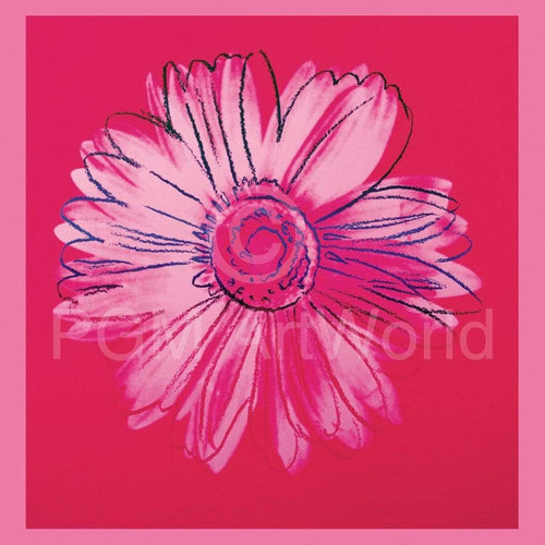 Andy Warhol Daisy 1982 affiche art 90x90cm | Yourdecoration.fr
