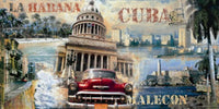 John Clarke  La Habana Cuba affiche art 100x50cm | Yourdecoration.fr